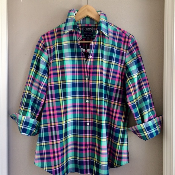 Chaps Tops - L Chaps No Iron Button Down Shirt